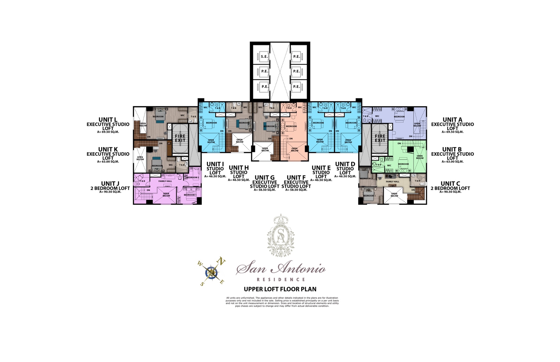 7th Floor Loft Plan